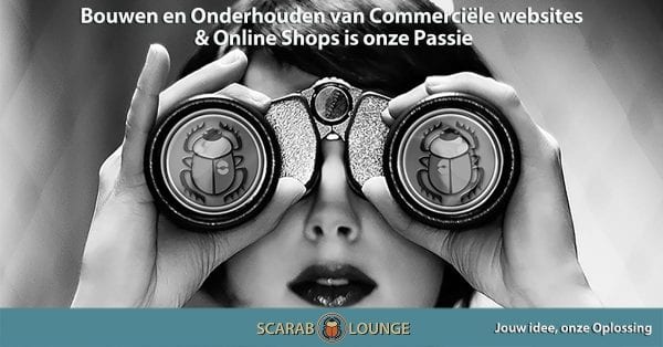 Het bouwen en onderhouden van commerciële websites, online winkels en marktplaatsen is onze passie. Scarab Lounge, full-service digitaal bureau voor websites, marketing en sociale media en meer