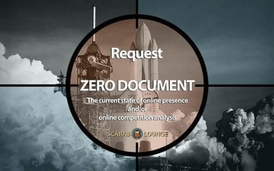 Request `Zero Document’ Product form. The current state of online presence and/or online competition analysis