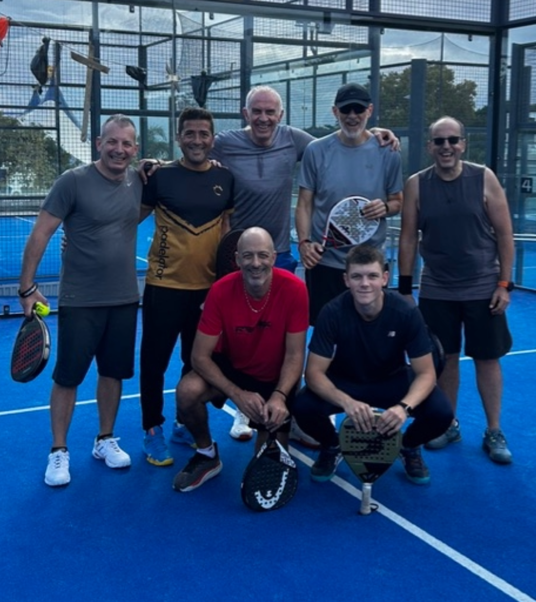 Intensive Padel Play, IPP Methodology, Happy group of Padel players and best Padel trainers world at Sorli Emocions, SorliSport